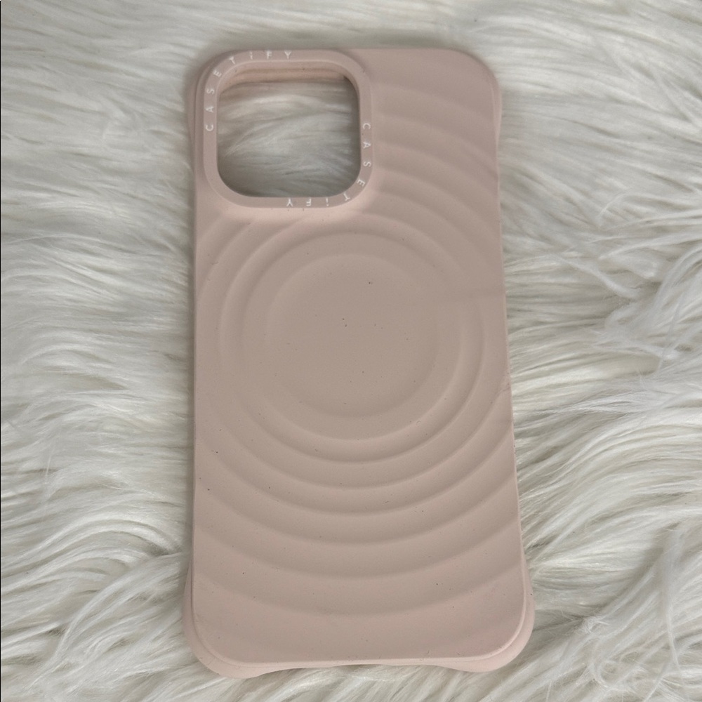 Casetify Blush Ripple Phone Case